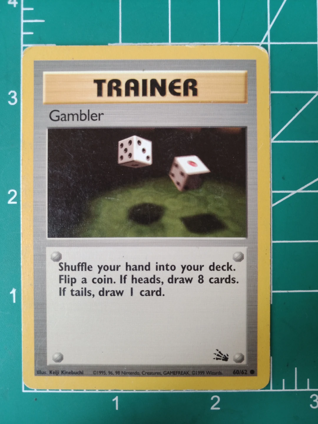 Pokemon Trainer Card - Gambler