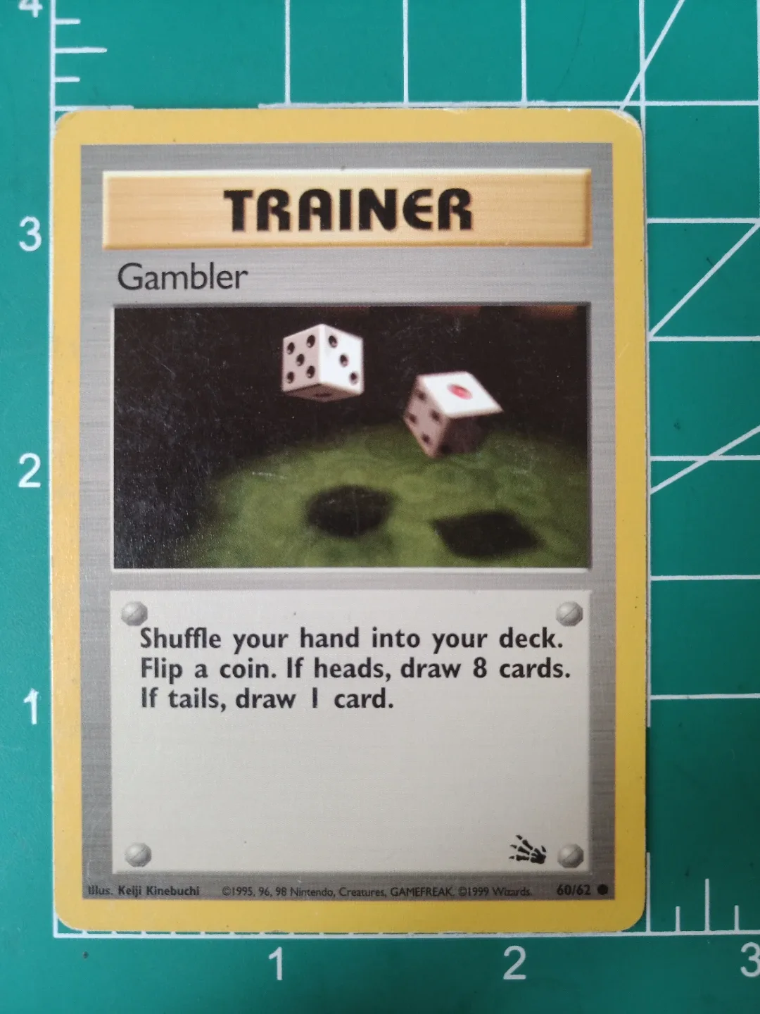 Pokemon Trainer Card - Gambler