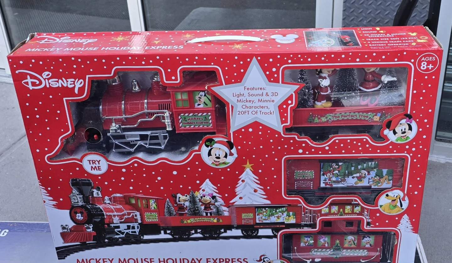 Disney Mickey Mouse Holiday Express Train Set