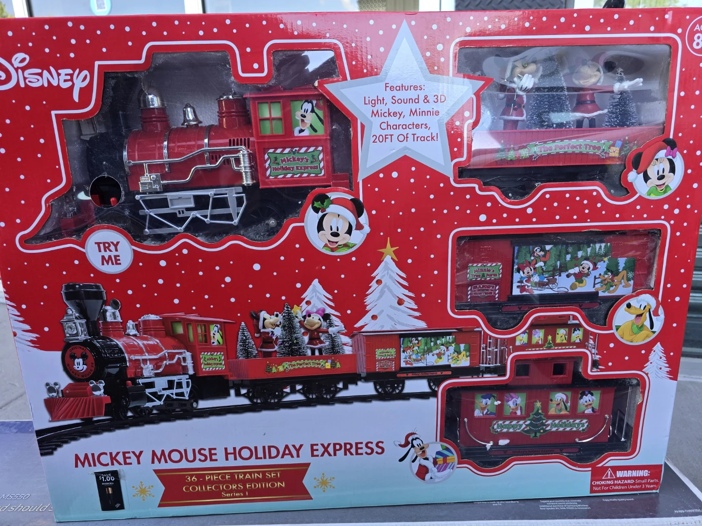 Disney Mickey Mouse Holiday Express Train Set - photo 2
