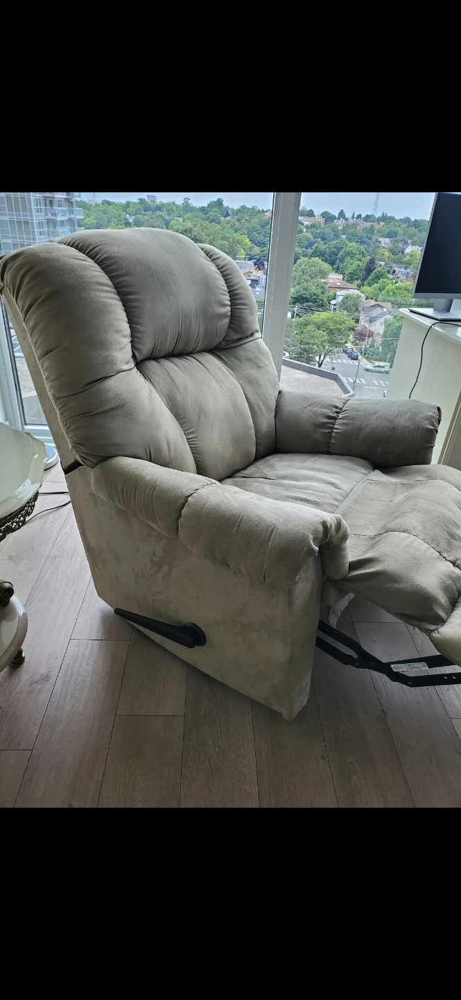 Recliner Chair - Taupe - photo 2