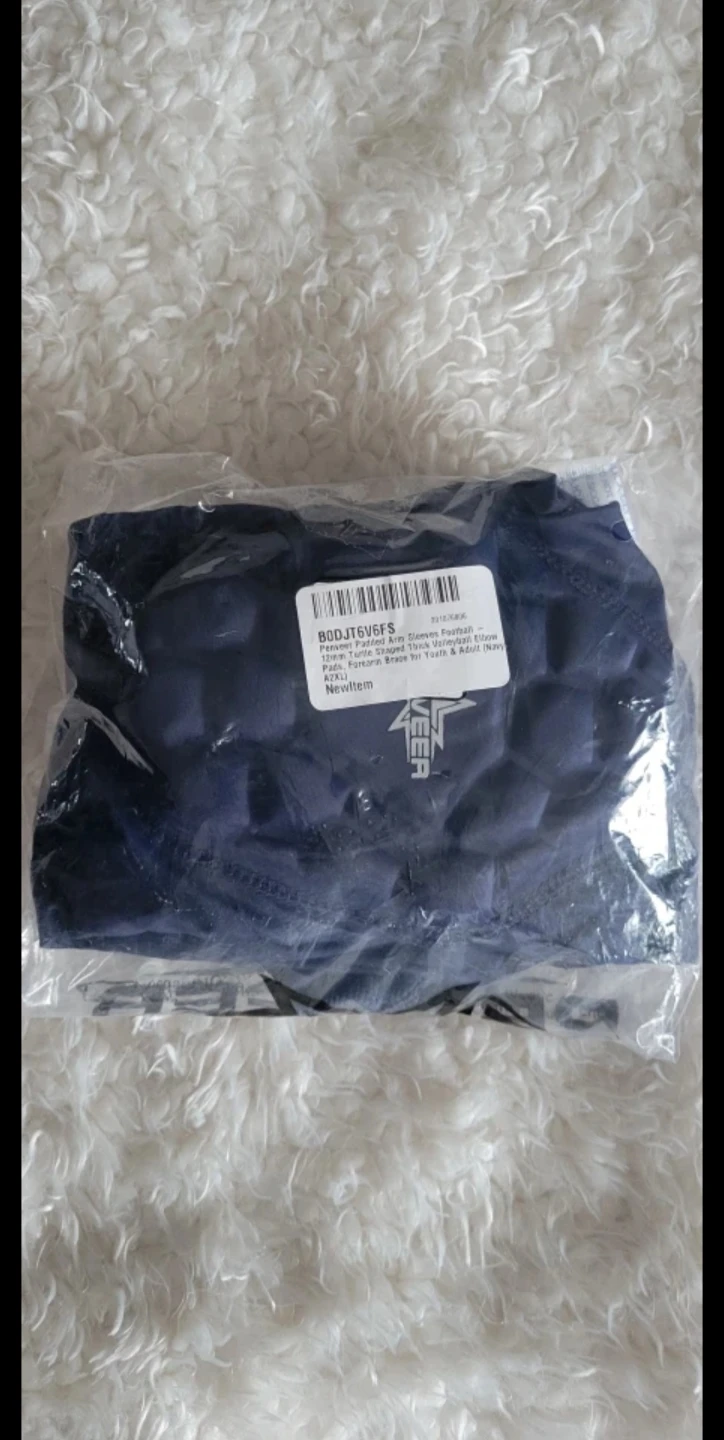 Padded Compression Sleeves - Blue - XL ⚽ - photo 3
