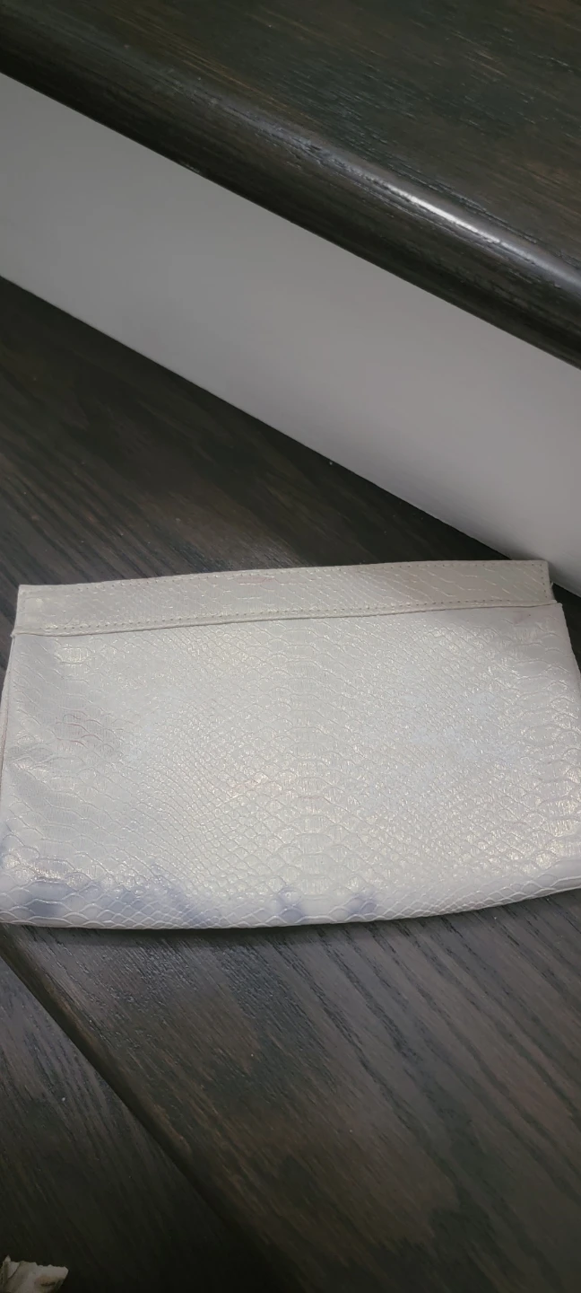 Jimmy Choo White Embossed Clutch - photo 2
