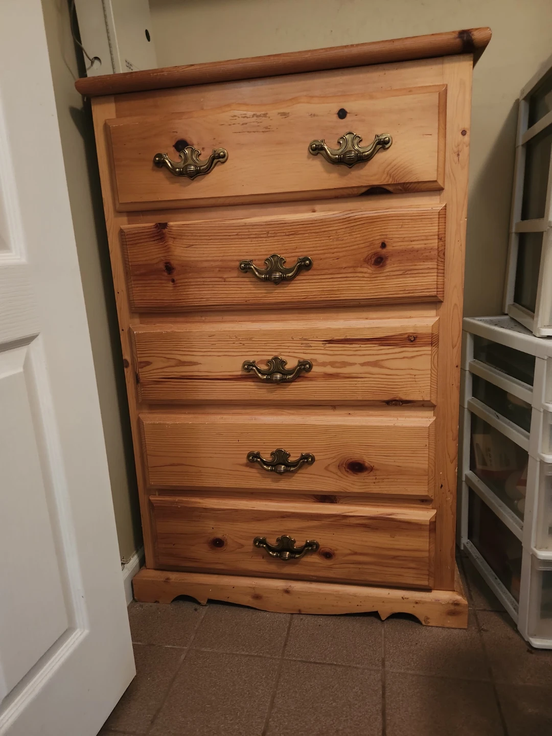 solid wood drawer chest