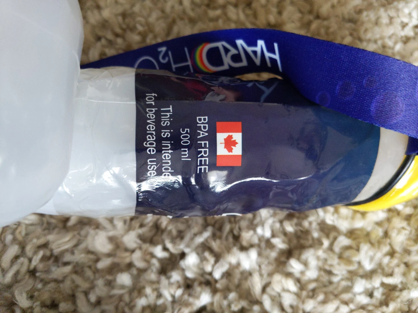 Hard H2O 500ml Pride Water Bottle with Lanyard - photo 3