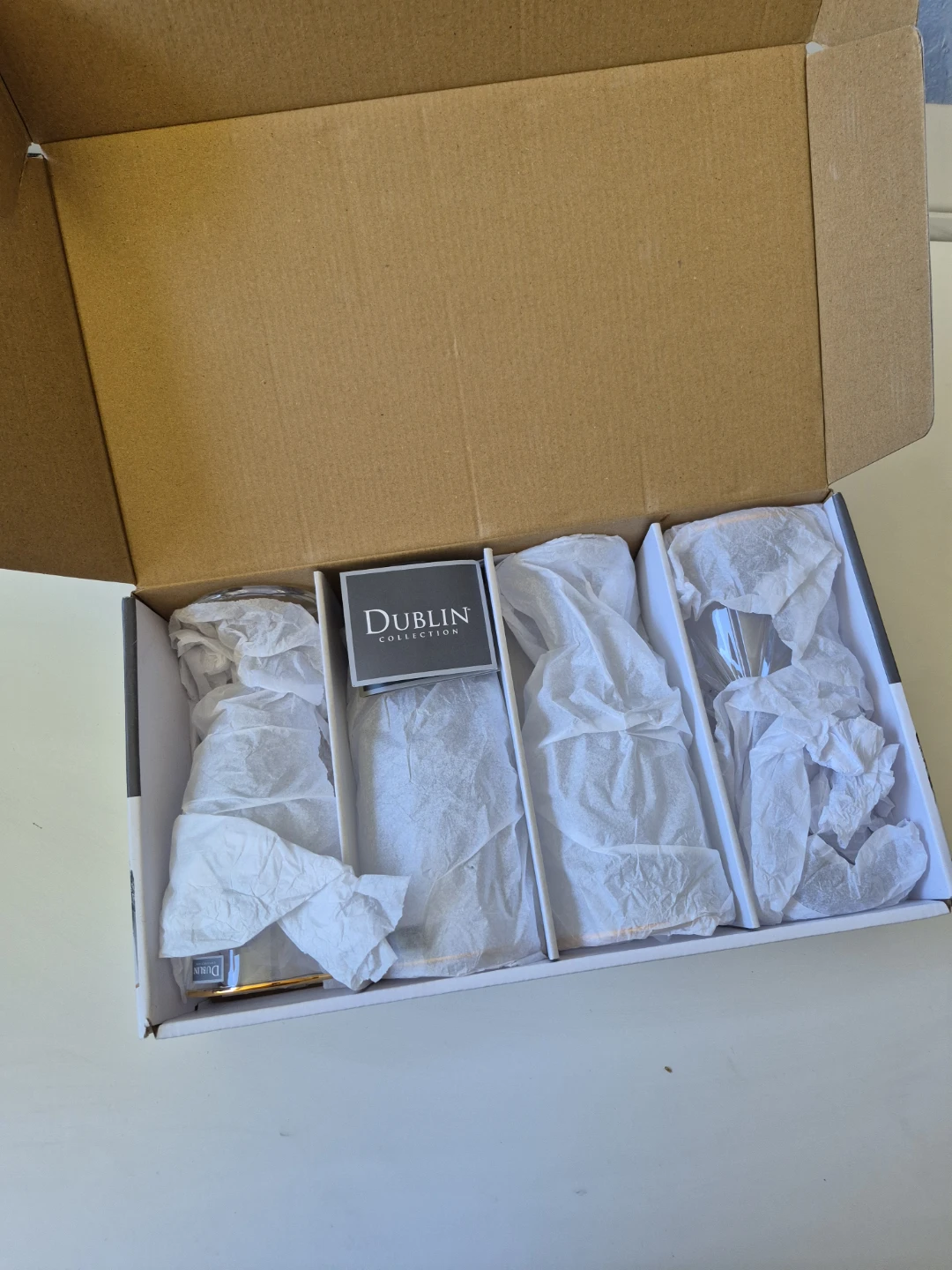 Dublin Collection Gold Iced Tea Glasses Set of 4 - photo 3