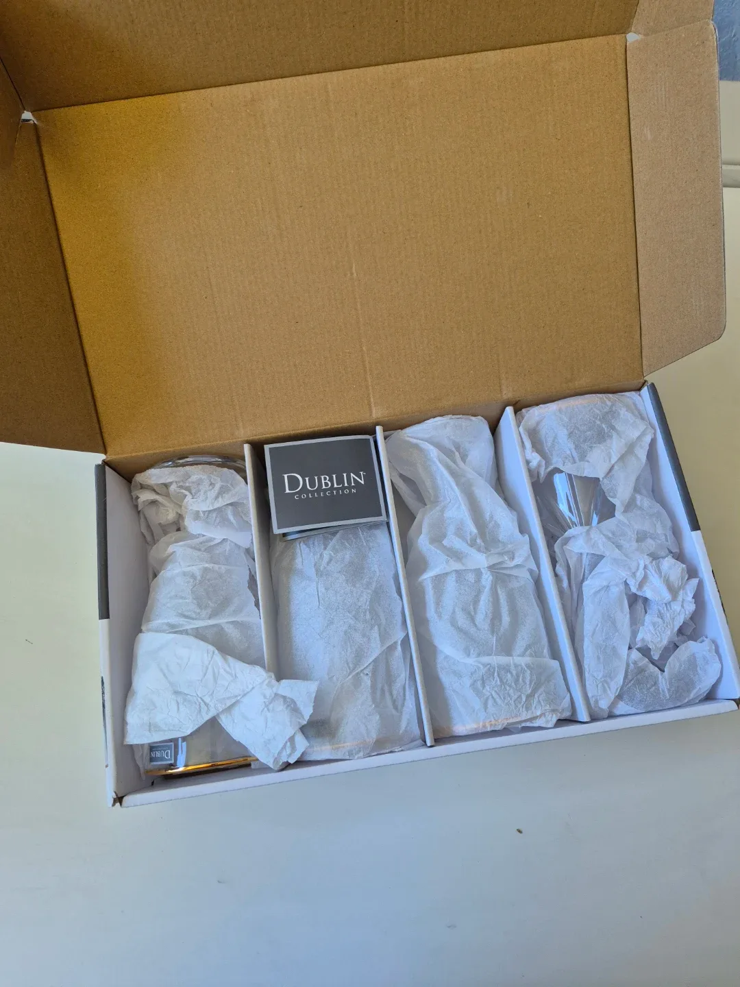 Dublin Collection Gold Iced Tea Glasses Set of 4 - photo 3