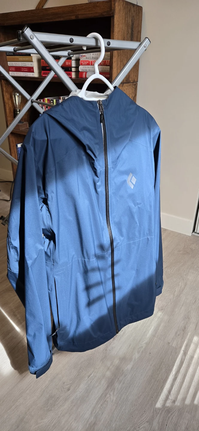 Men's Blue Rain Jacket