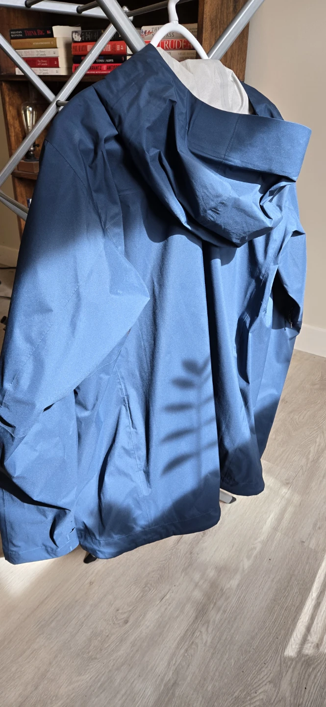 Men's Blue Rain Jacket - photo 2
