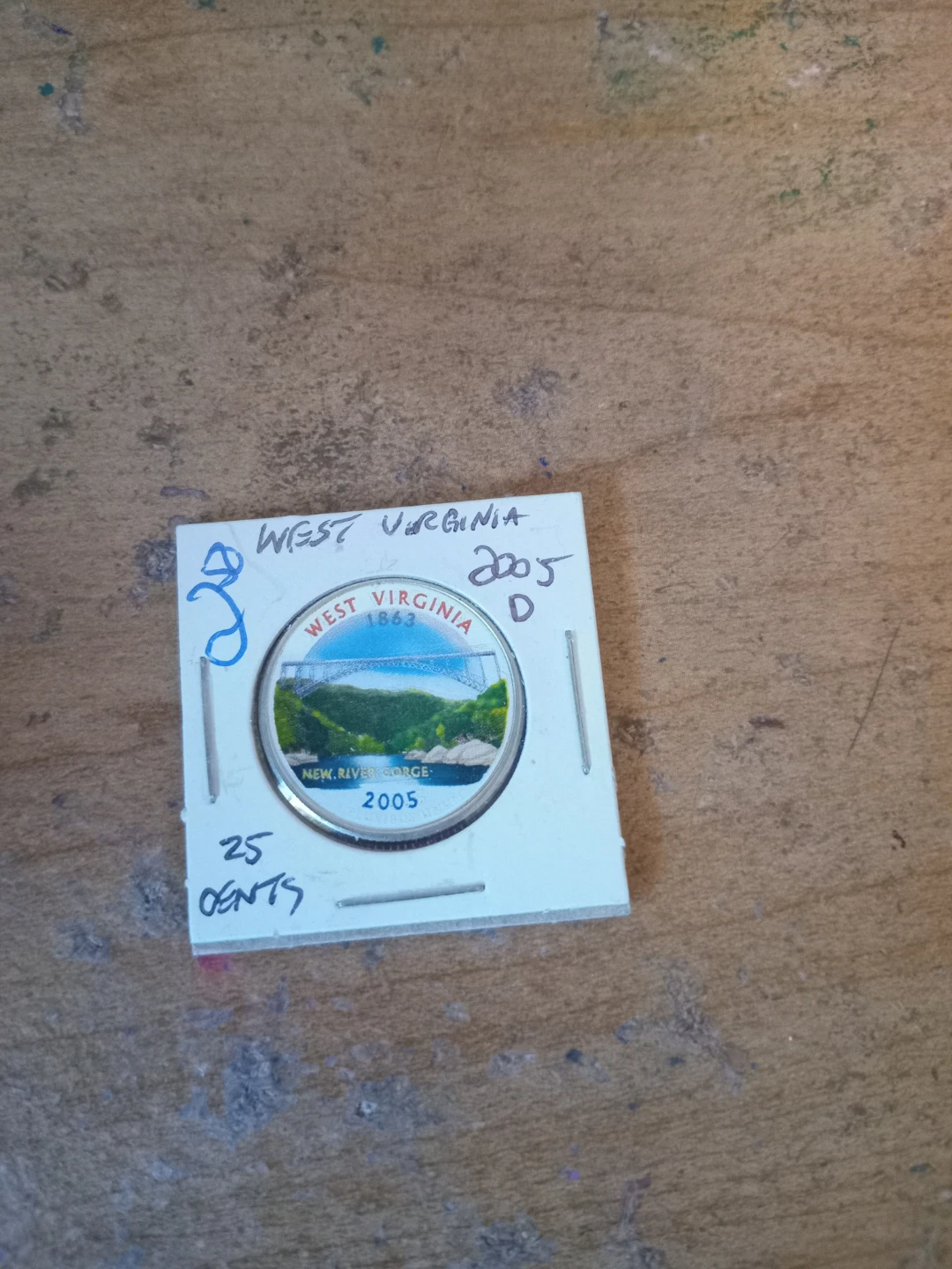 WEST VIRGINIA 2005 D AMERICAN STATE QUARTER
