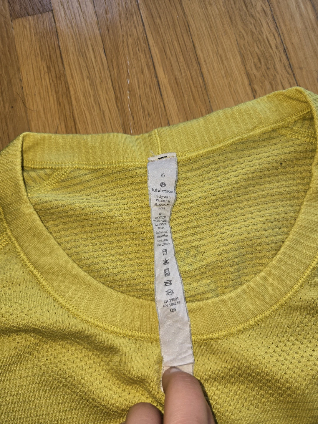 Lululemon Swiftly Tech Long Sleeve Soleil Size 6 - photo 4