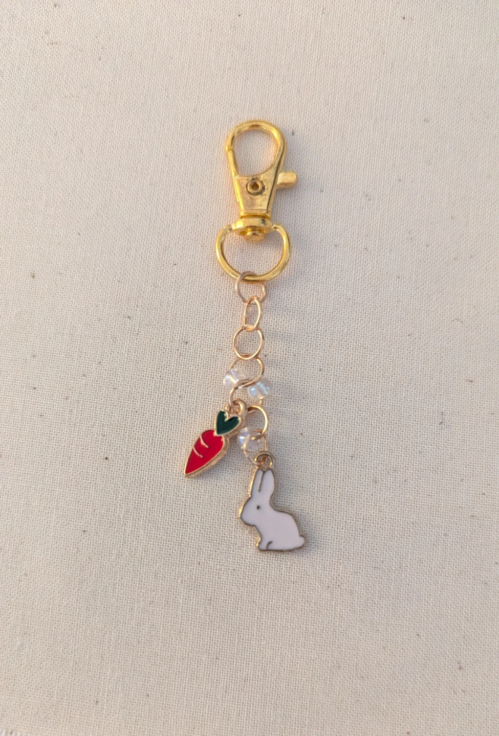 Bunny Rabbit themed purse charms