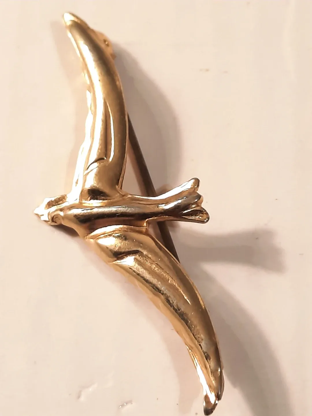 Set of 4 Vintage Gold-Tone Brooches - photo 3