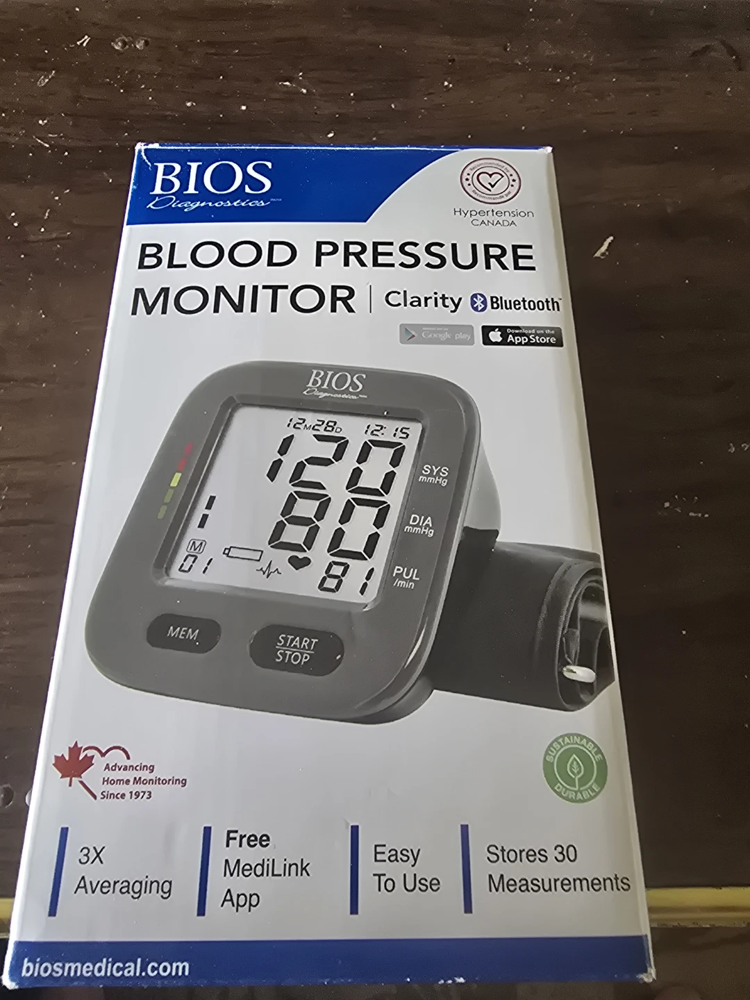 BIOS Blood Pressure Monitor