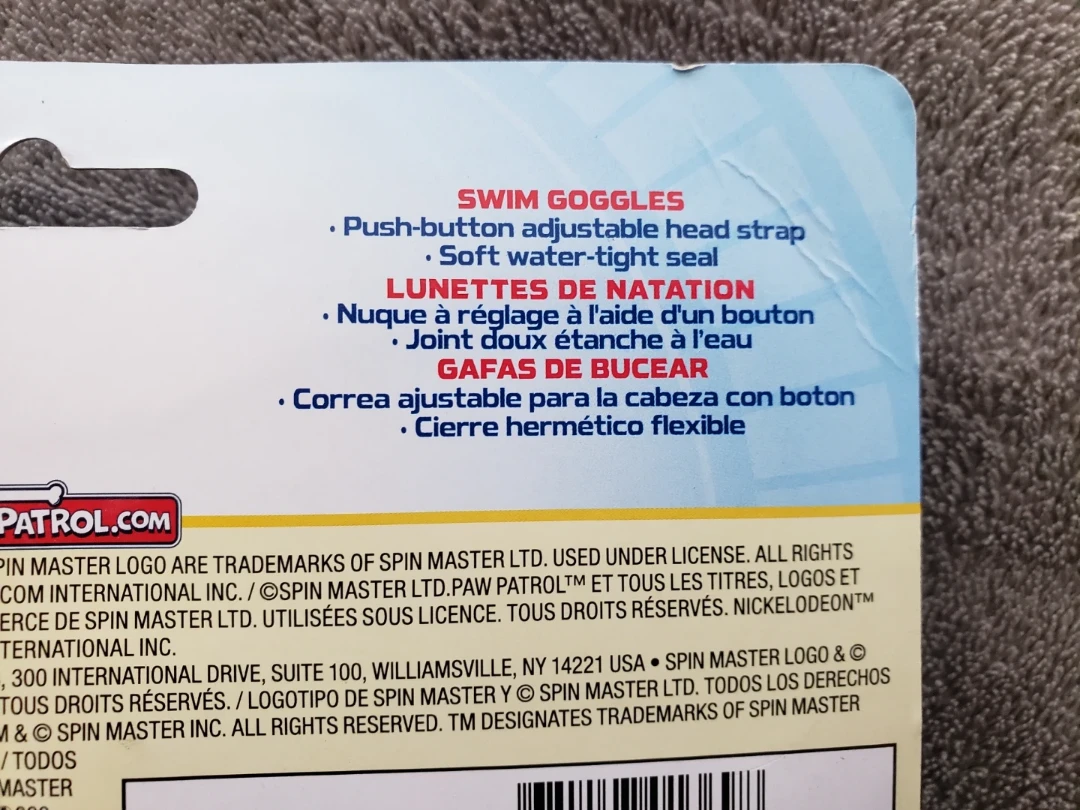 Paw Patrol Chase Swim Goggles - photo 2