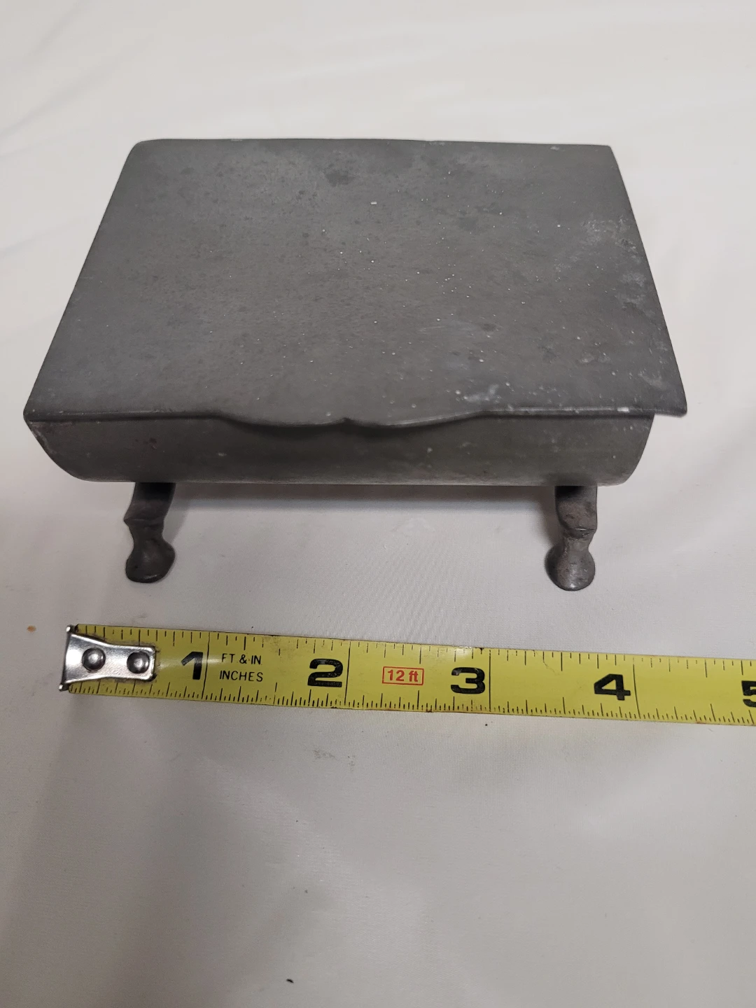 Pewter Box Trinket Dish