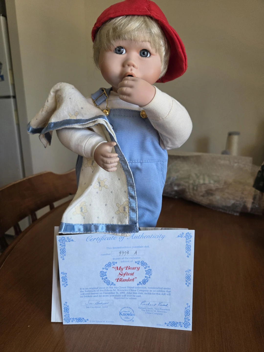 Porcelain Dolls with Certificates of Authenticity - photo 4