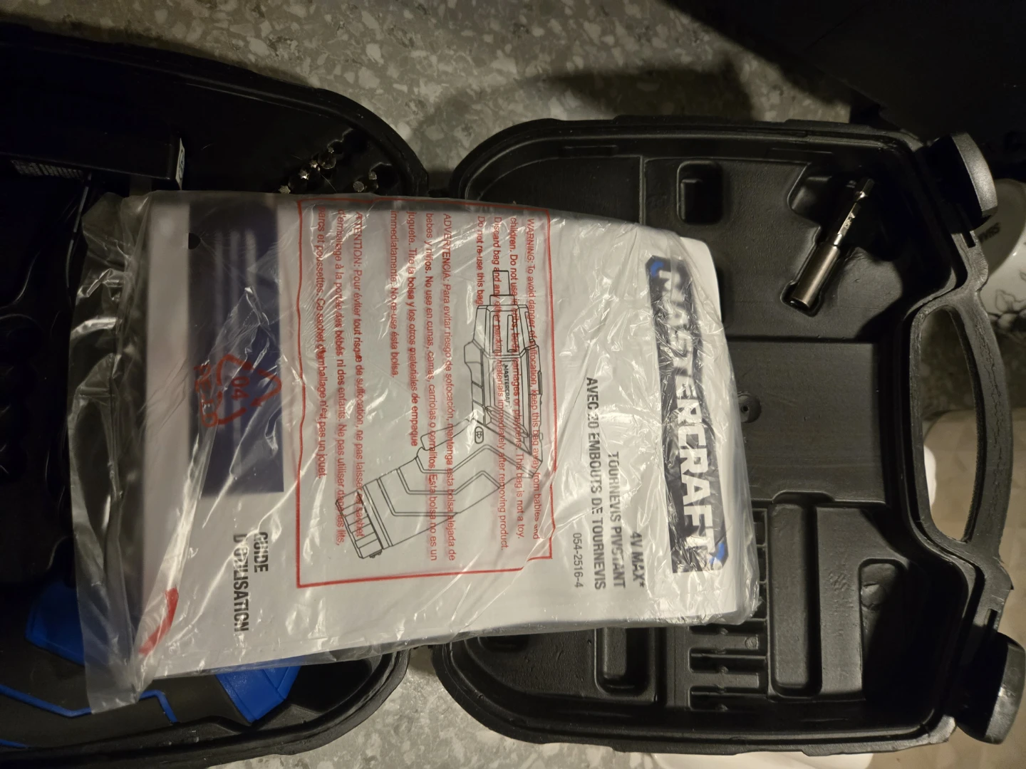 Mastercraft Cordless Screwdriver Kit - photo 4