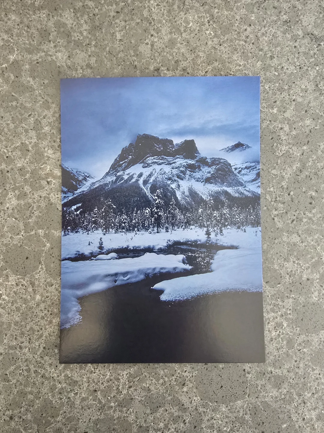 Emerald Lake Trail Postcard - Yoho National Park, 5x7 - photo 2