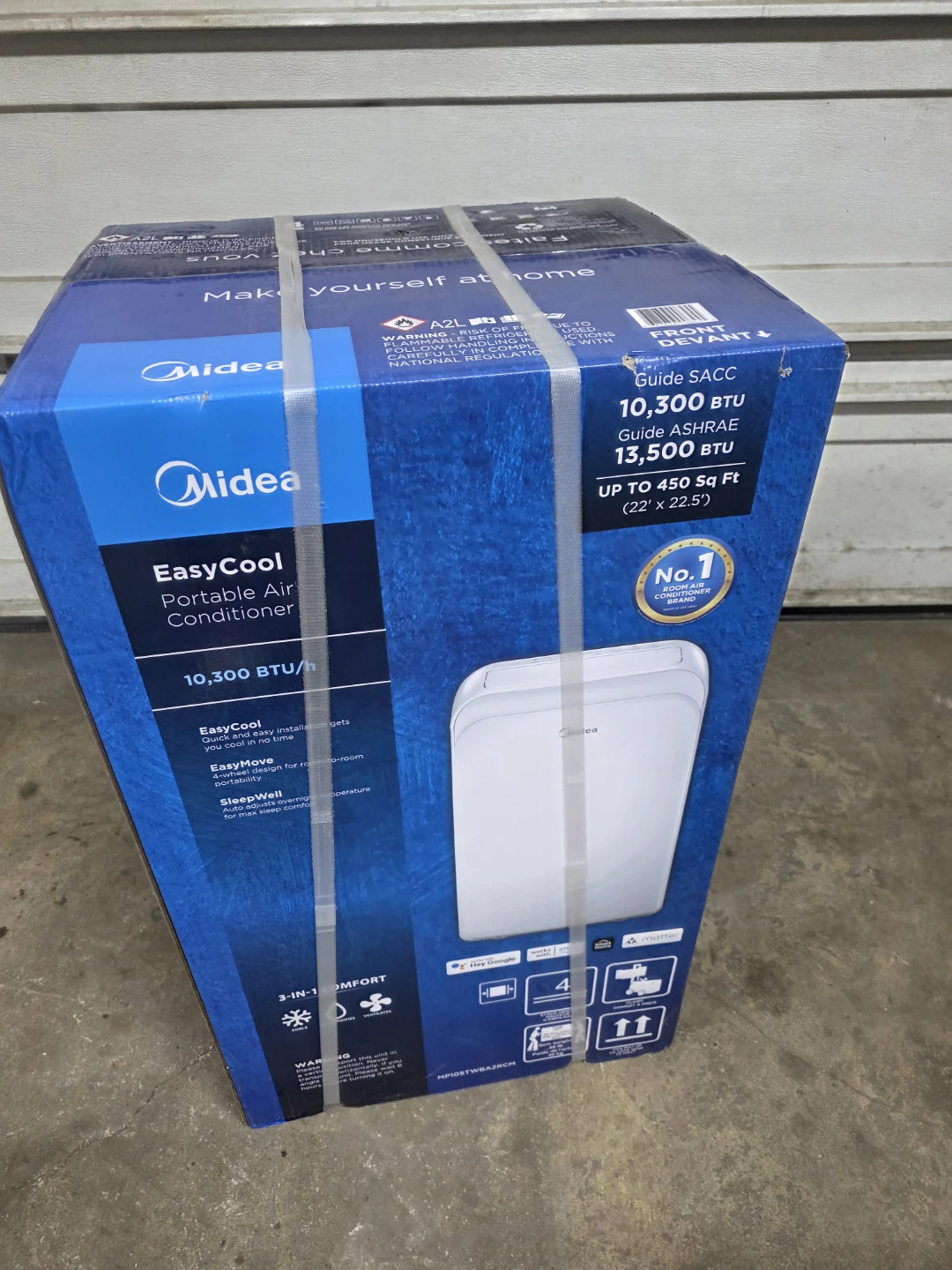 Midea EasyCool Portable Air Conditioner 10,300 BTU