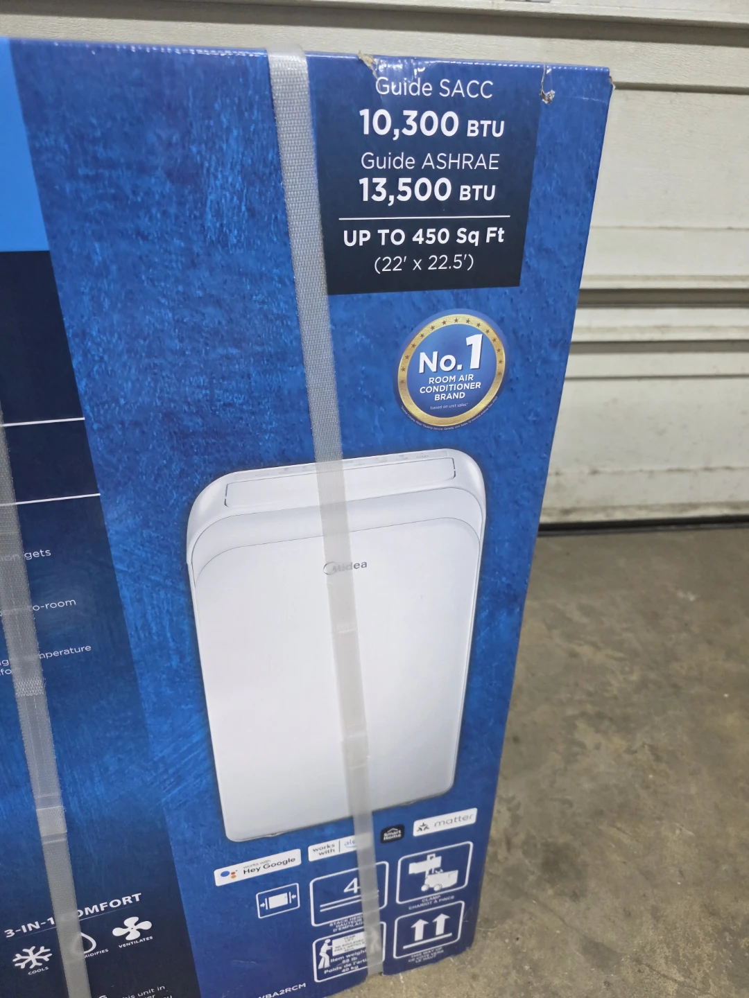 Midea EasyCool Portable Air Conditioner 10,300 BTU - photo 3