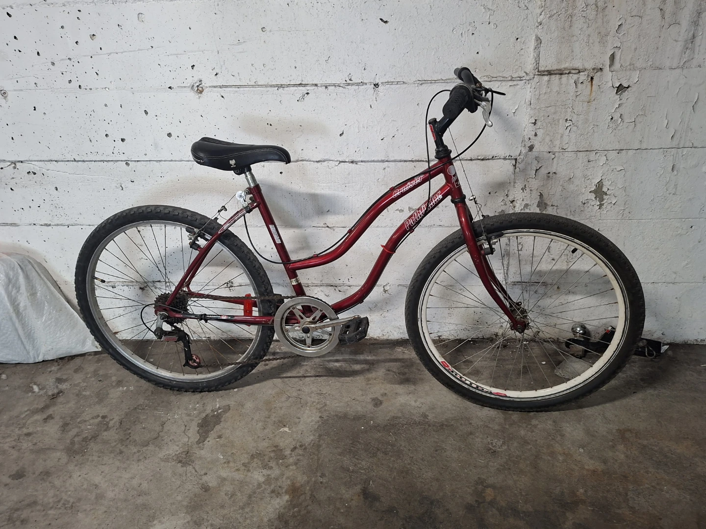 Red Cruiser Bicycle