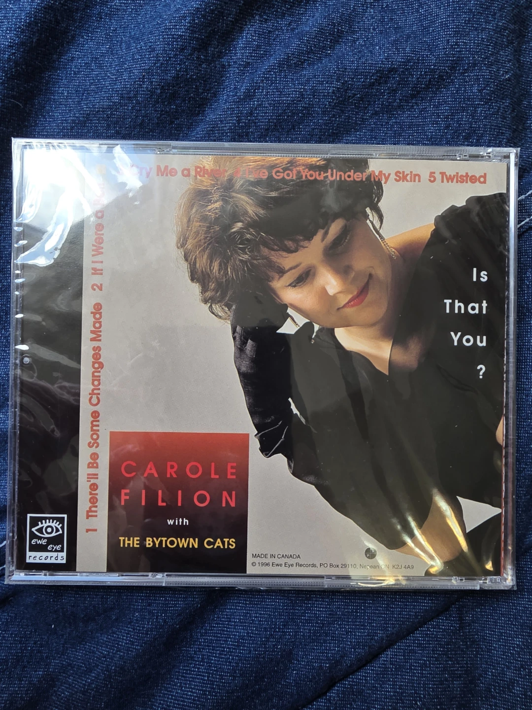 JAZZ music Carole Filion with The Bytown Cats - Is That You? CD - photo 2