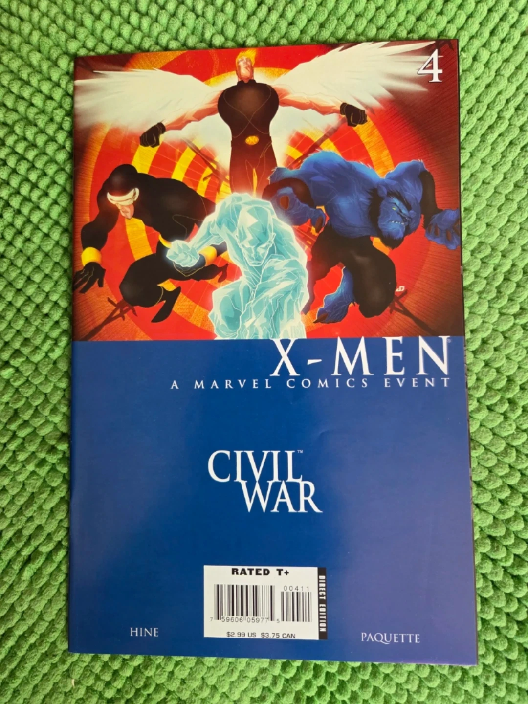 Marvel X-Men Civil War Comic Books - photo 4
