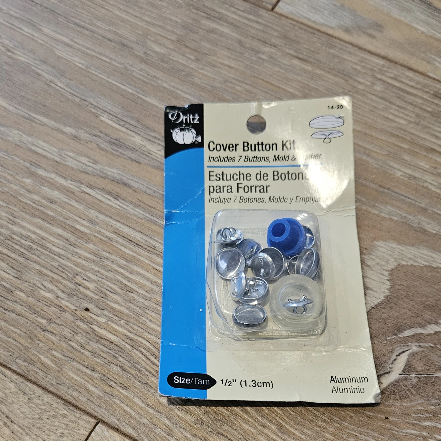 Dritz Cover Button Kit 1/2" ⚽️