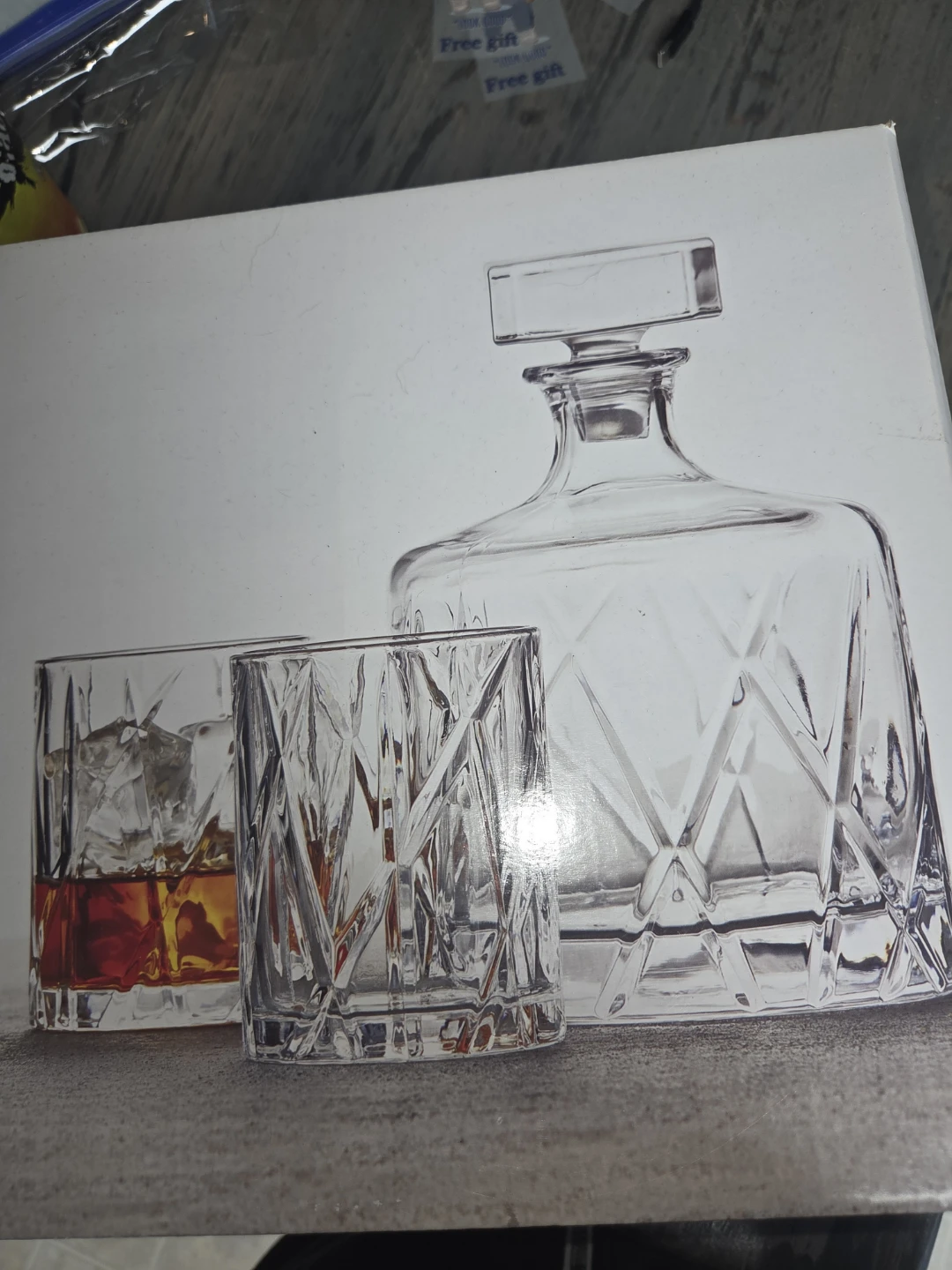 Stokes Crystal Decanter and Tumbler Set - photo 3