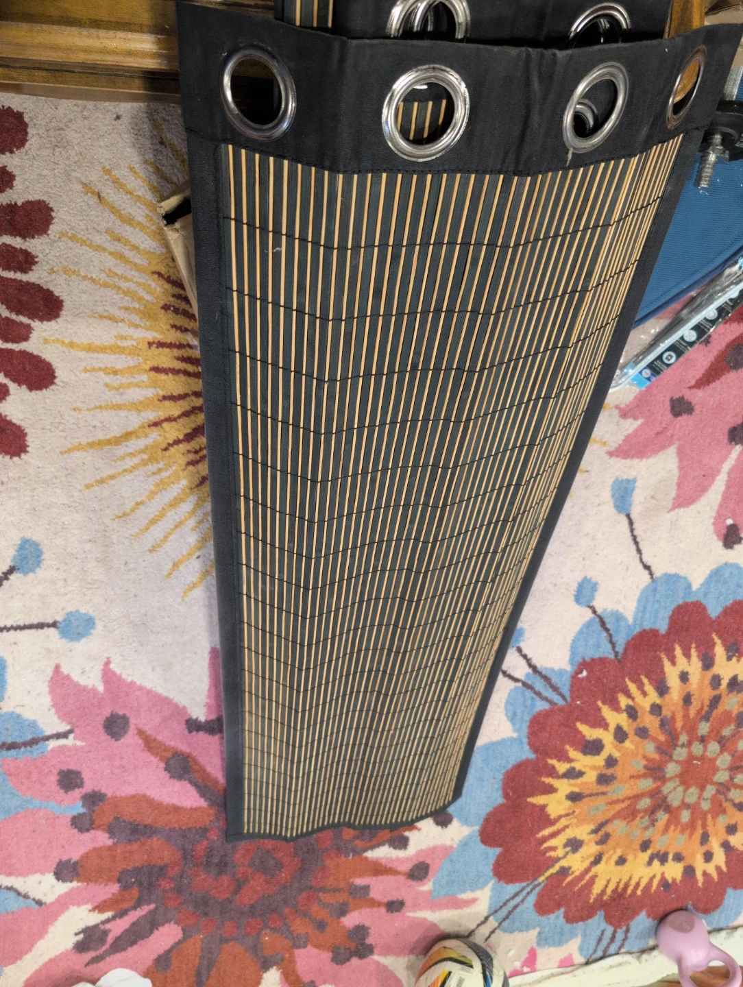 Bamboo curtains set of 7