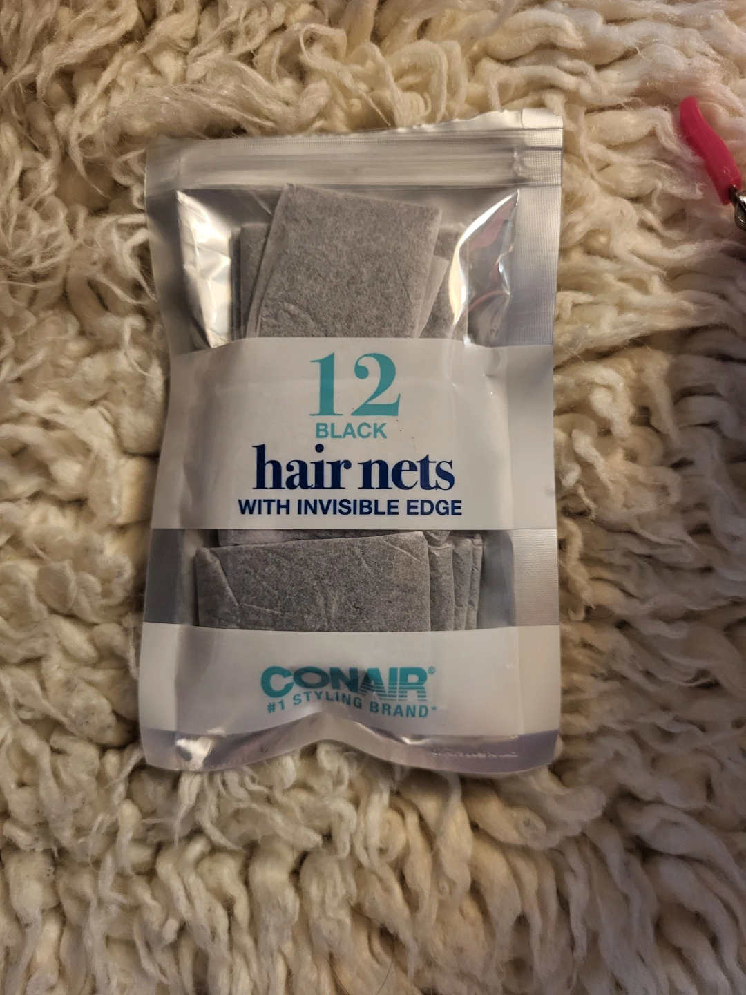 ⚽️ Conair 10 Black Hair Nets with Invisible Edge