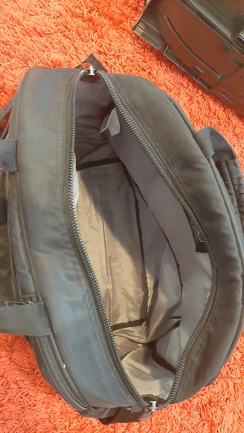 Lug Black Nylon Weekender Bag - photo 4
