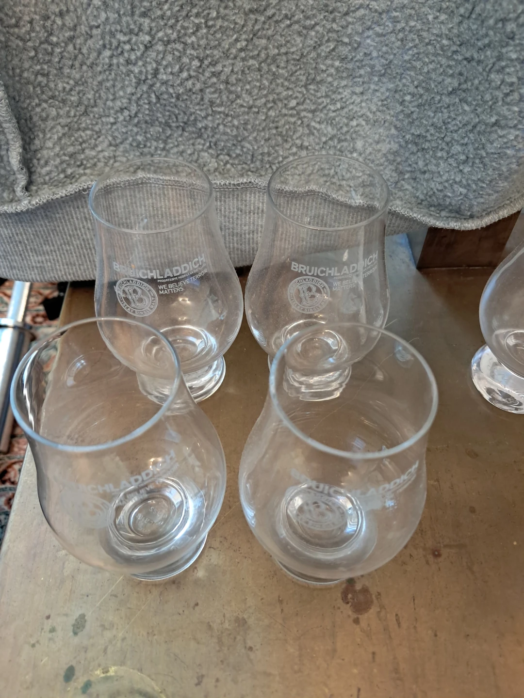 The Glencairn whisky glasses