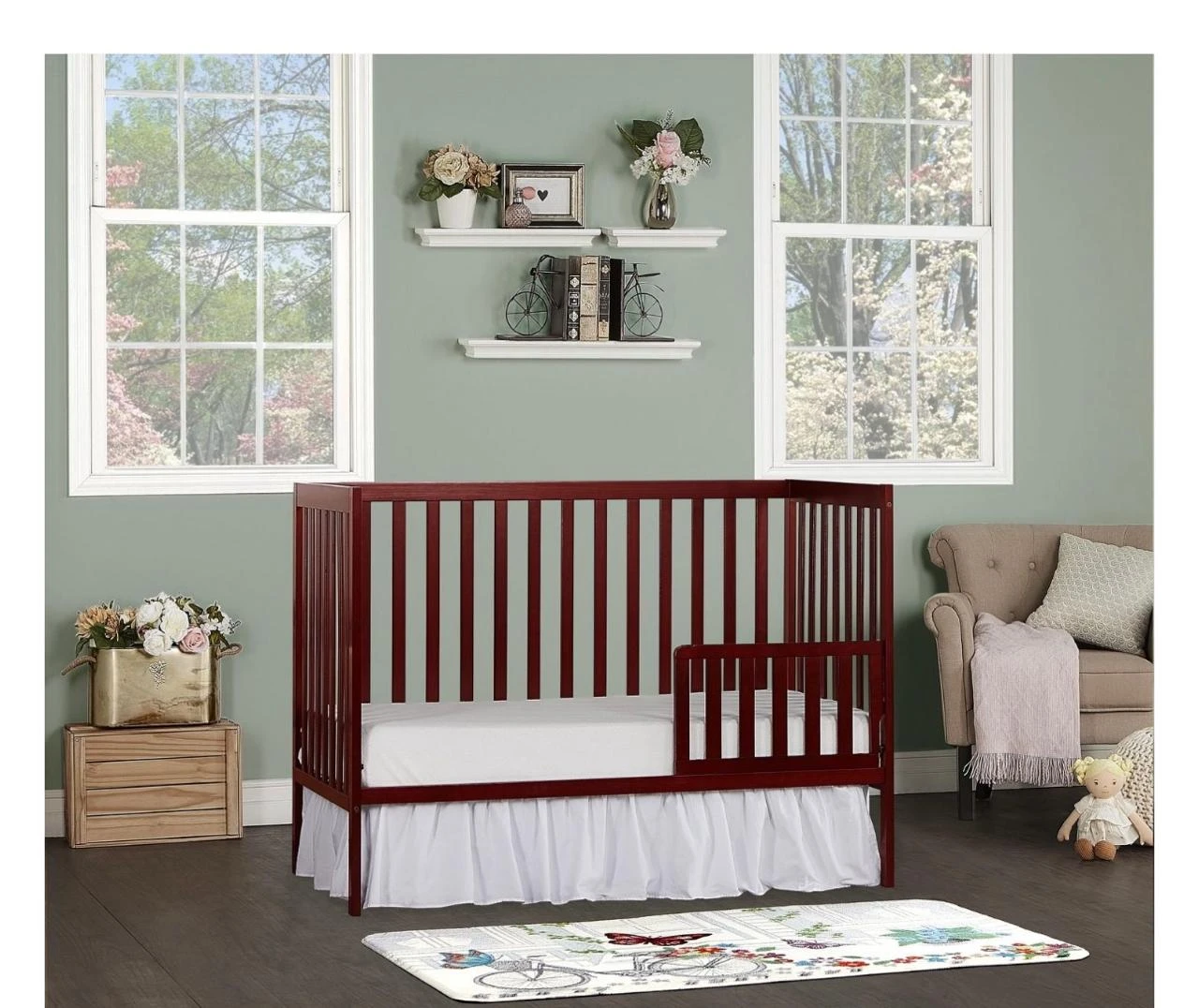 "Toddler crib and  Mattress - photo 5
