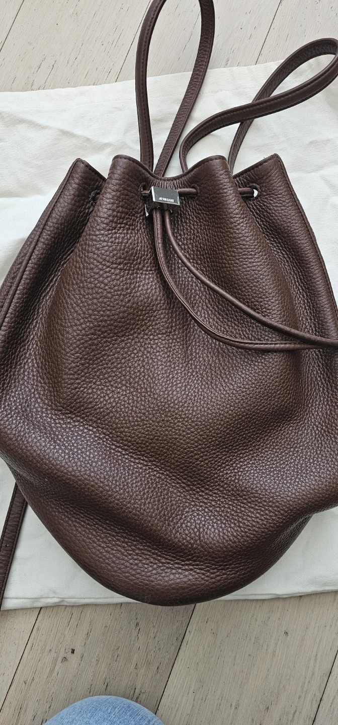 Auxiliary backpack- Brown Leather