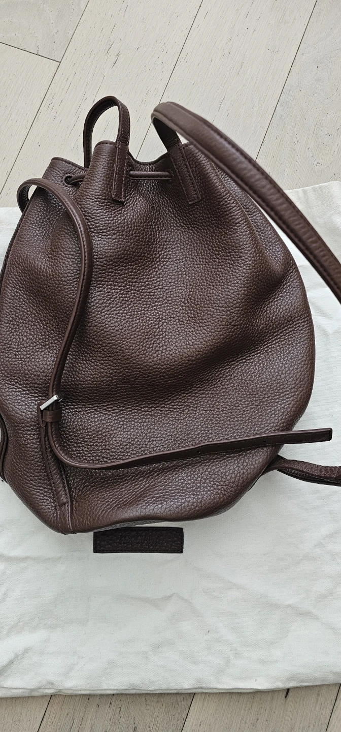 Auxiliary backpack- Brown Leather - photo 4