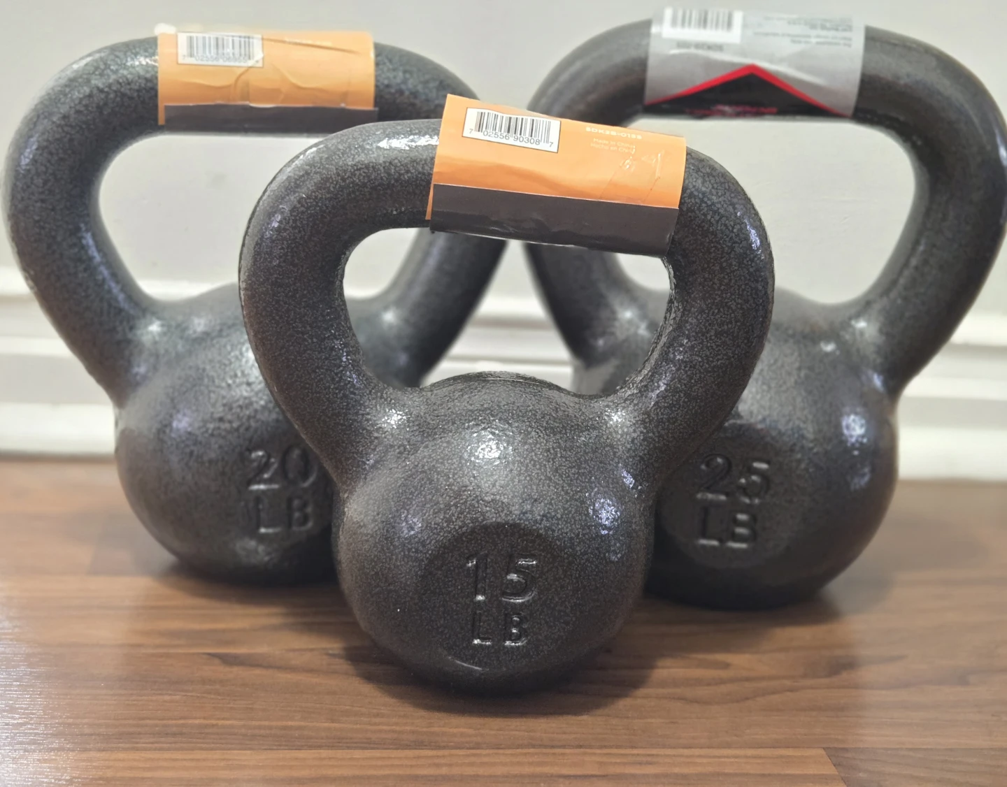 10lb to 80lb Cast Iron Kettlebells, New!
