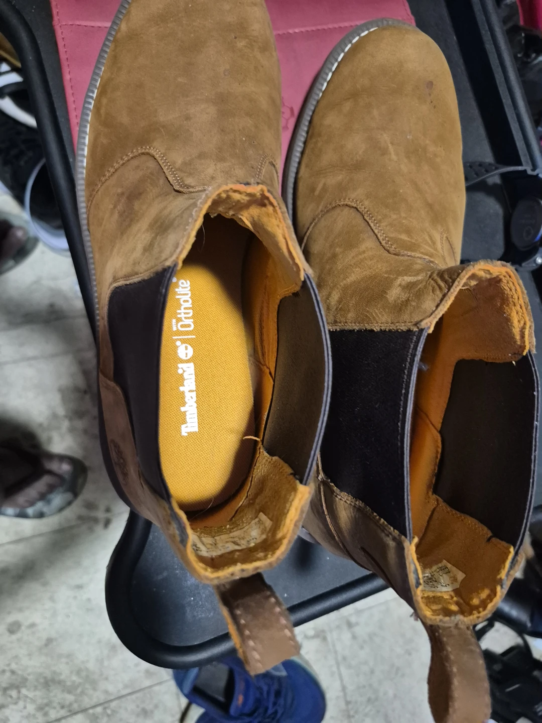 Timberland Suede Chelsea Boots
