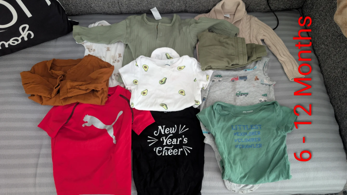 Baby Clothes Bundle (3-12 Months)
