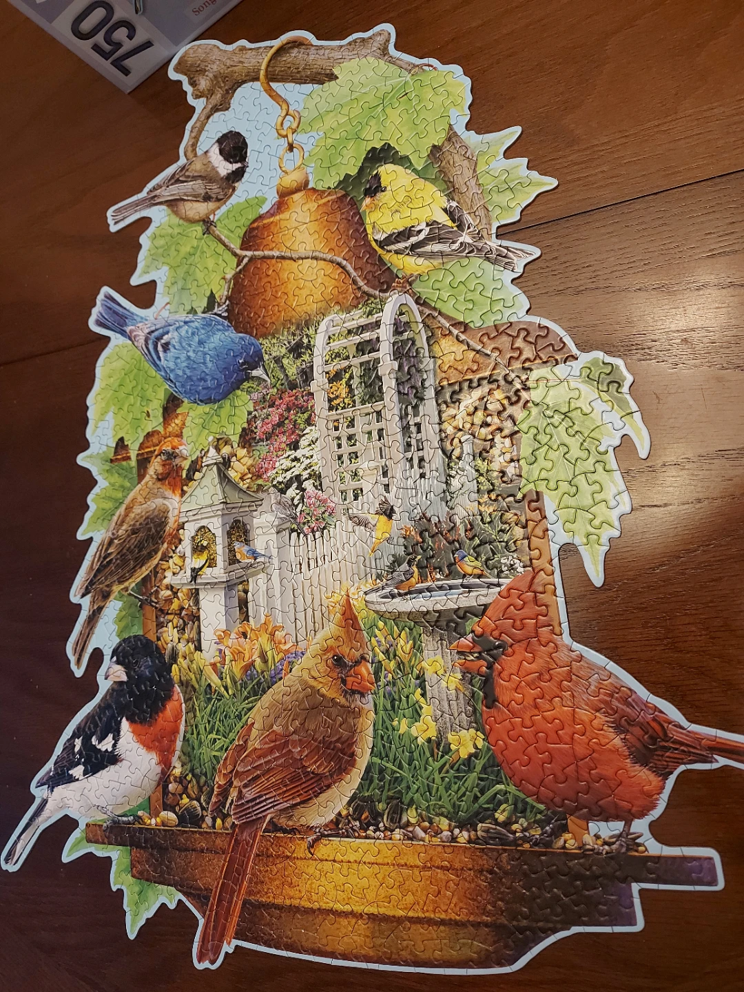 Complete 750 piece puzzle - photo 2