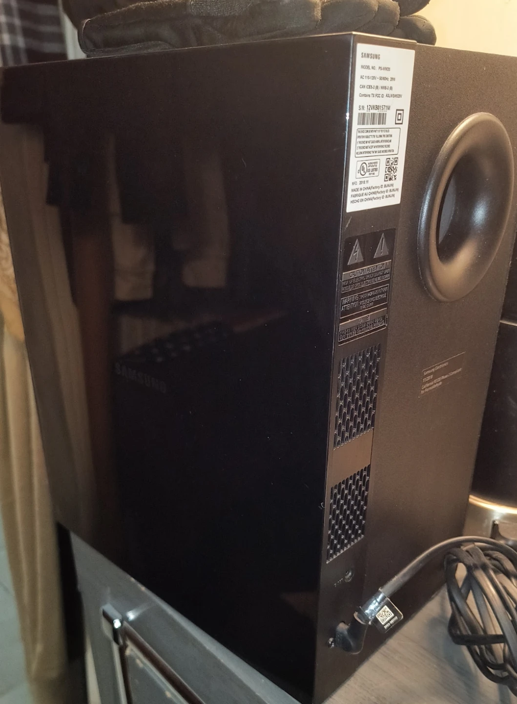 Samsung PS-WM20 Subwoofer