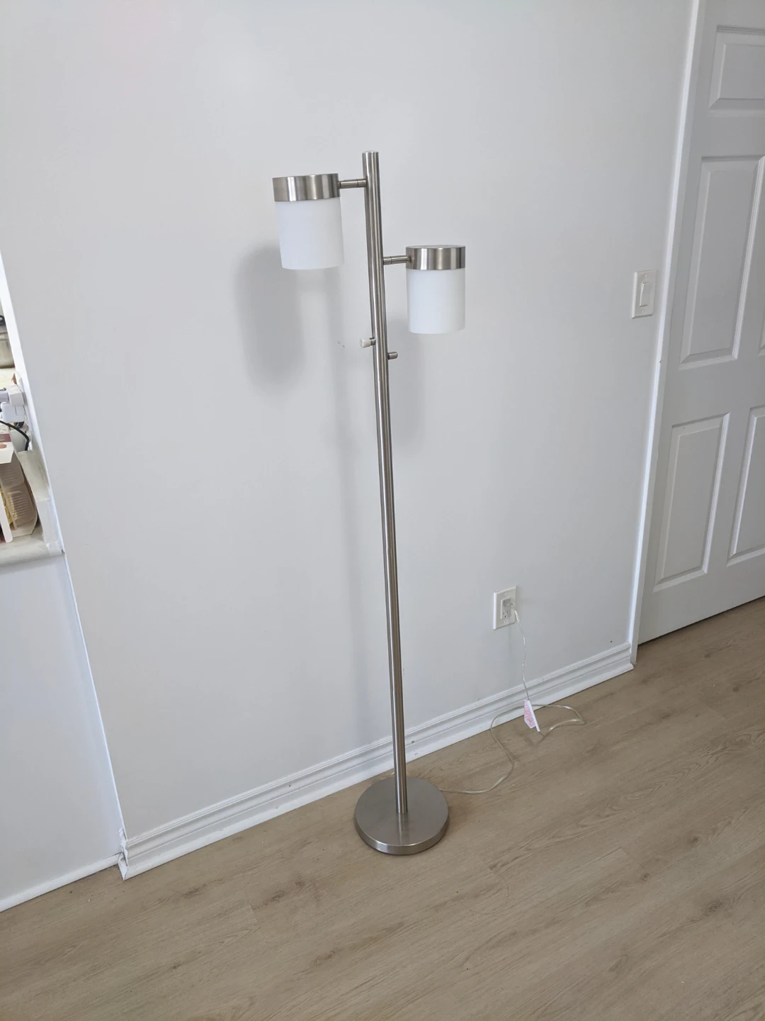 Brushed Nickel Floor Lamp - photo 3