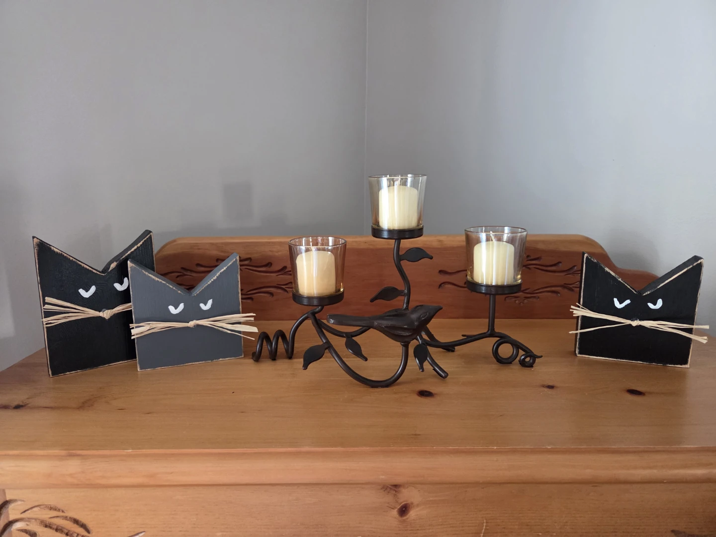 Wooden cats - photo 4