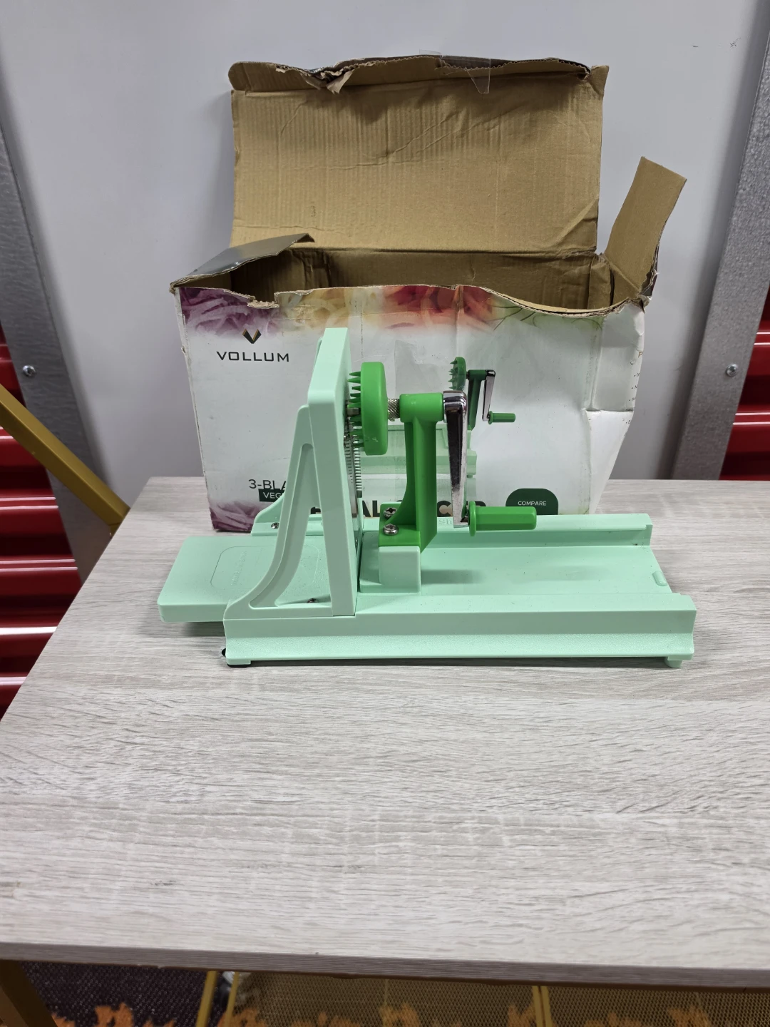Vollum 3-Blade Vegetable Spiral Slicer