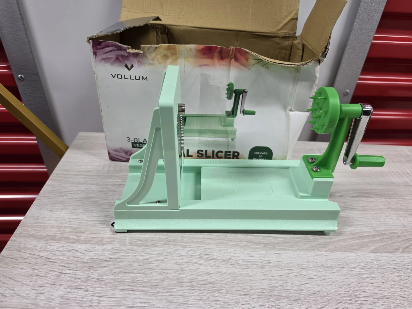 Vollum 3-Blade Vegetable Spiral Slicer - photo 2