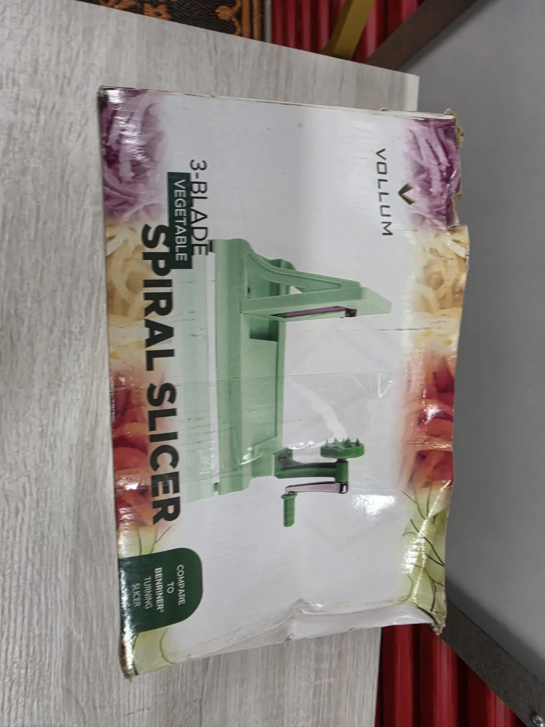 Vollum 3-Blade Vegetable Spiral Slicer - photo 4