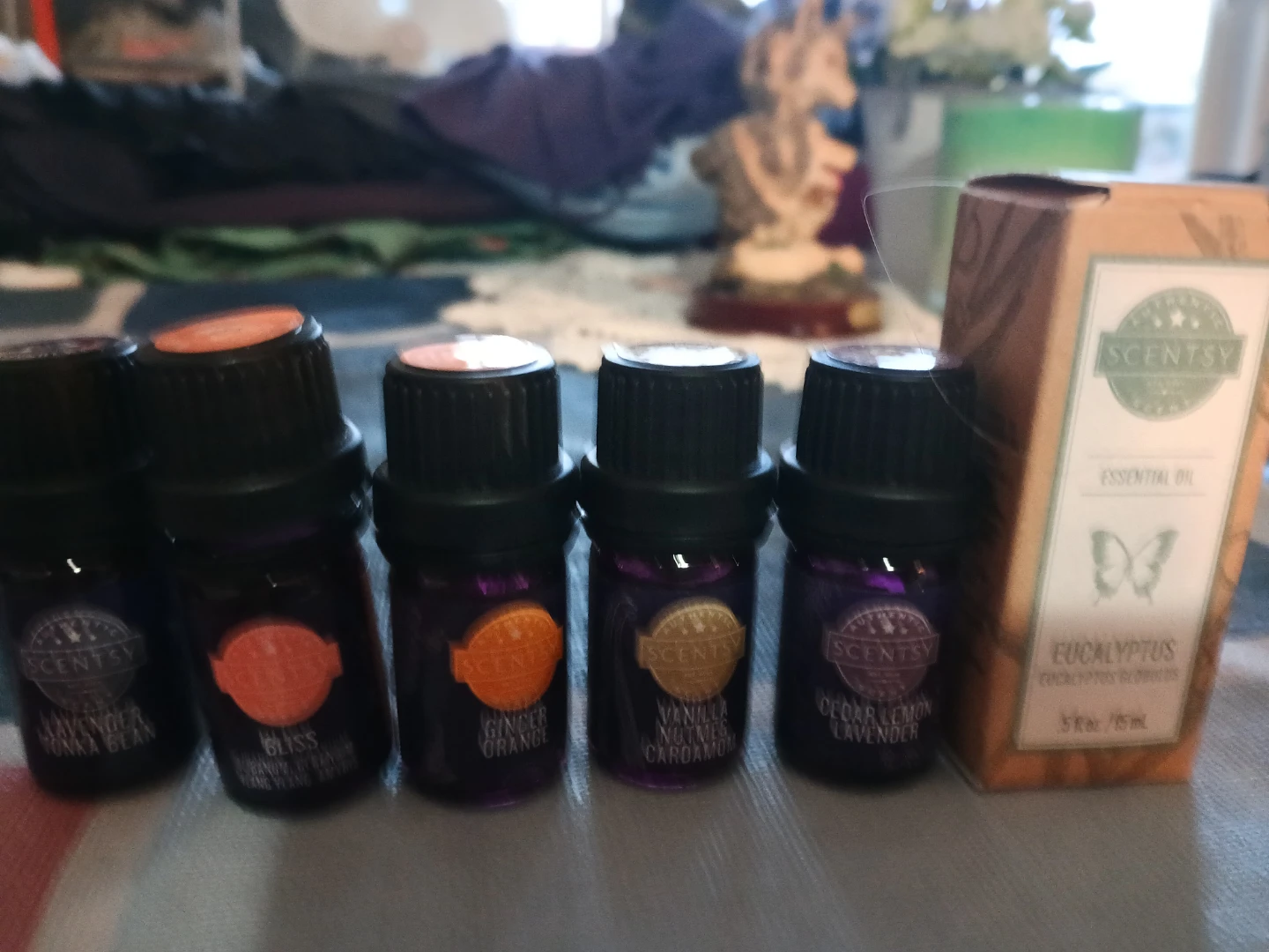 Scentsy Essential Oil Bundle – 5 Small Bottles + 1 Brand New