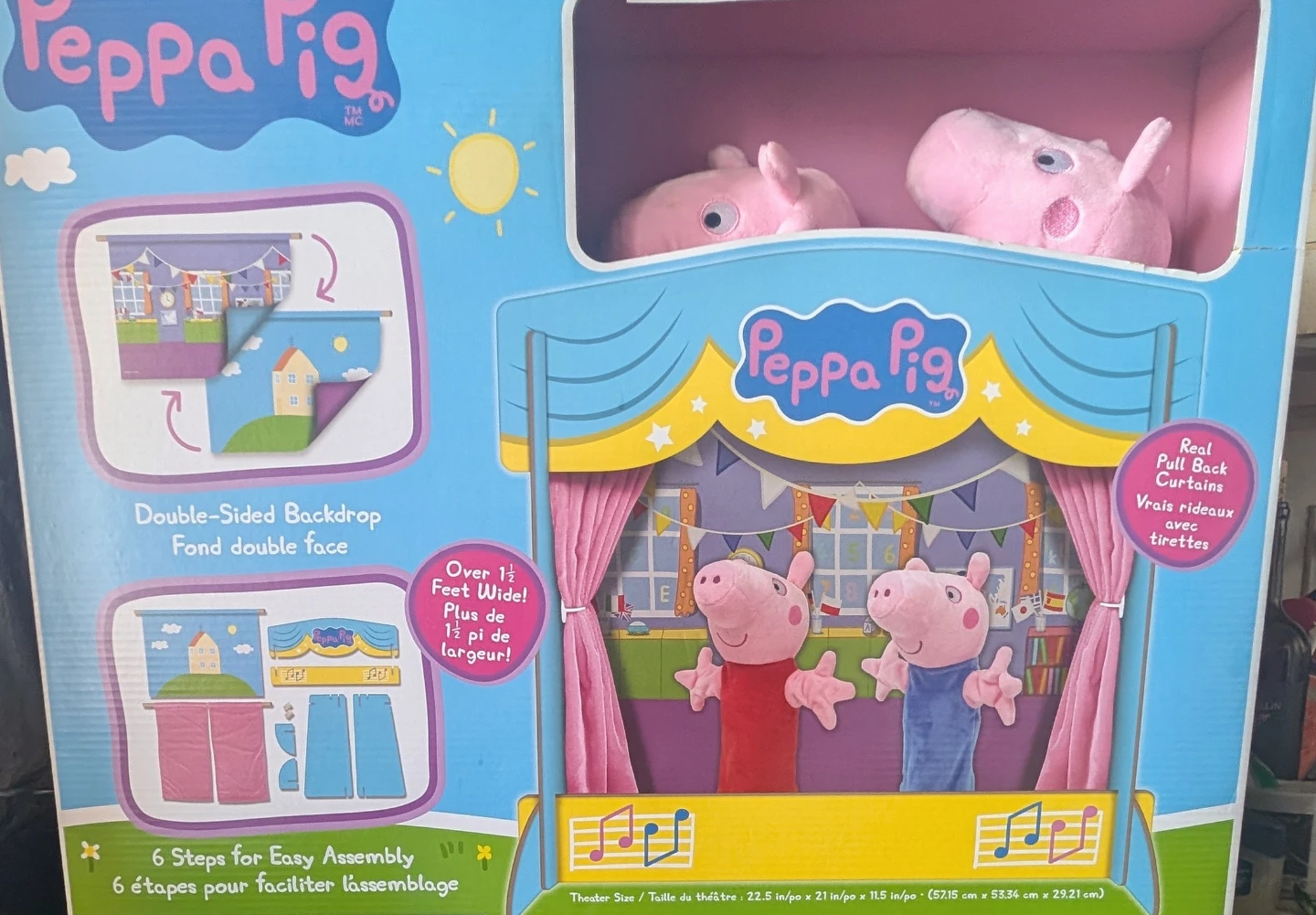 Peppa Pig Theater Puppet Stage
