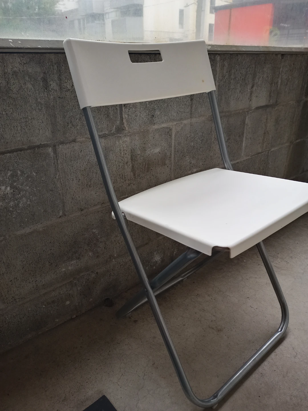 White Folding Chair